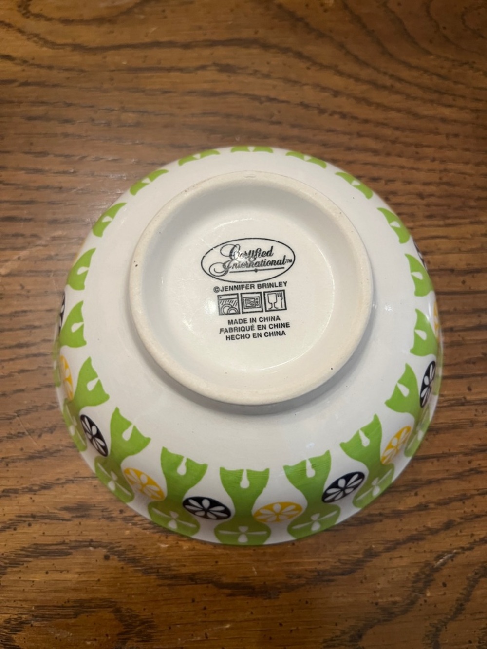 Certified International floral bowls, set of 6 - Picture 10 of 16